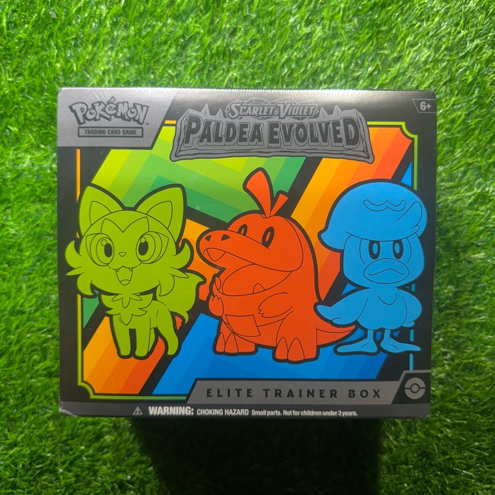2023 Pokemon Scarlet & Violet ‘Paldea Evolved Elite Trainer Box’